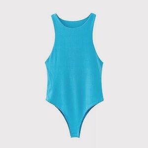 - Bodysuit
- NWT - Boutique 
- Blue
- Available in small, medium, large